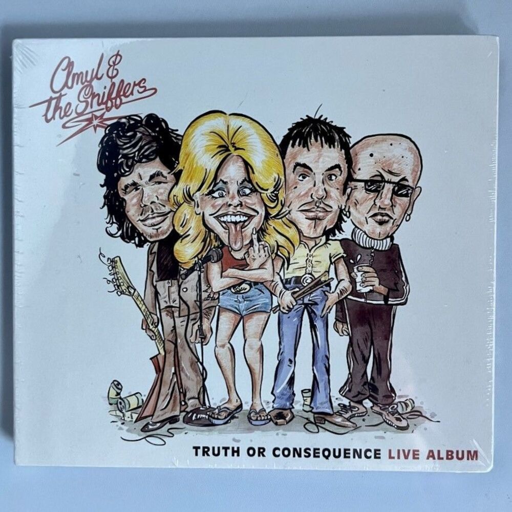 Amyl & the Sniffers – Truth or Consequence (Live) – Compact Disc, CD, Virgin NEW